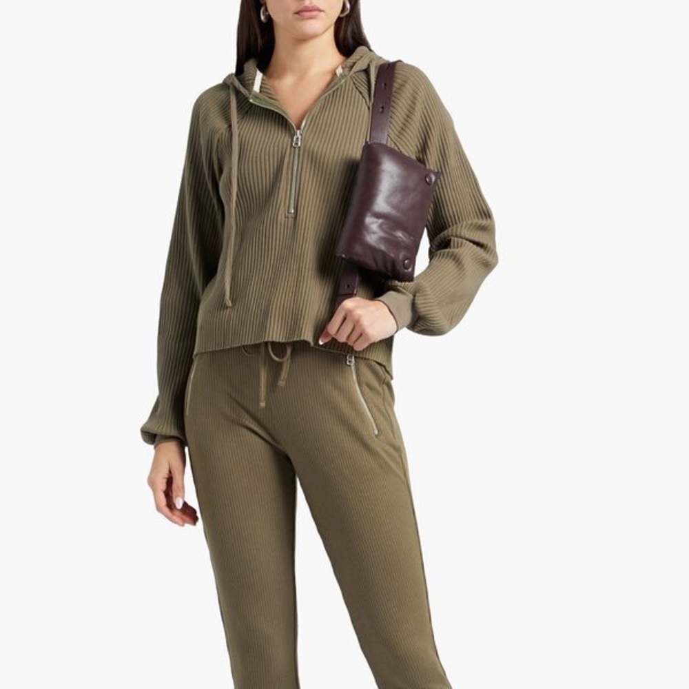 The Range primary zip hoodie